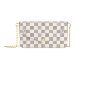 POCHETTE FÉLICIE MONOGRAM EMPREINTE DAMIER AZUR