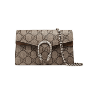 BORSA A SPALLA DIONYSUS GG SUPREME MICRO EBANO