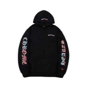 Hoodie Chrome Hearts Multicolor Logo Sleeves CH074