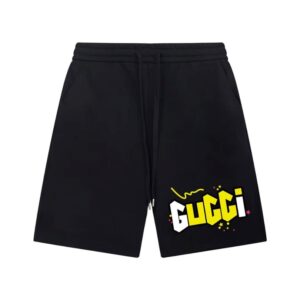 Shorts Gucci Logo Black