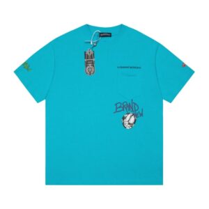 T-shirt Chrome Hearts Brain New Graphic