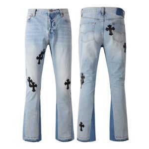 JEANS -GRAY CROSSES