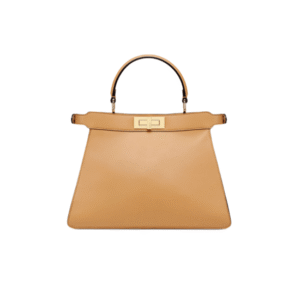 BORSA PEEKABOO ISEEU MEDIUM IN PELLE DI VITELLO BEIGE