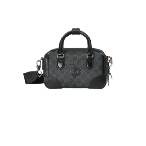 BORSA DA VIAGGIO PICCOLA CON G TELA SUPREME NERA