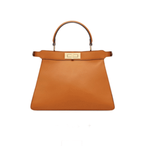 BORSA PEEKABOO ISEEU MEDIUM IN PELLE DI VITELLO MARRONE