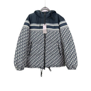CD Jacket Monogram Hooded Puffer DO066