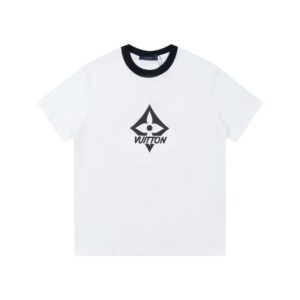 T-shirt LV White Monogram Logo