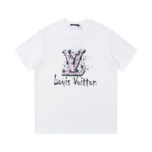 T-Shirt LV Paint-Splatter White