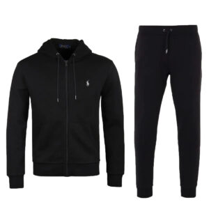 TRACKSUIT POLO BLACK
