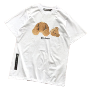 T SHIRT WHITE TEDDY BEAR