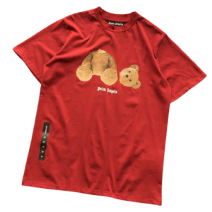 T SHIRT RED TEDDY BEAR