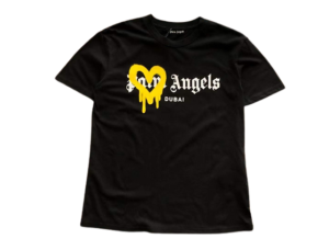 T SHIRT BLACK & YELLOW