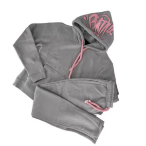 TRACKSUIT GRAY AND PINK