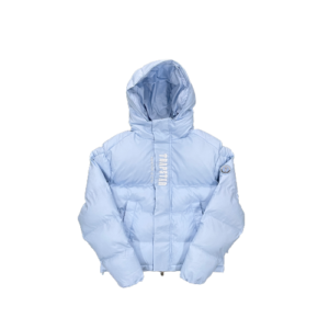 HOODED PUFFER 2.0 JACKET – ICE BLUE