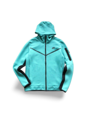 TECH FLECEE – TEAL/BLACK (complete)