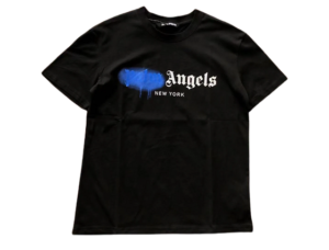 T SHIRT BLACK & BLUE
