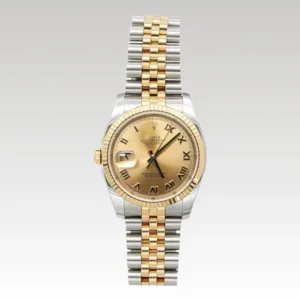 RLX Date Just Champagne Gold