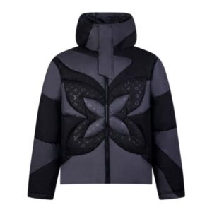 LV Jacket Puffer with Monogram Design