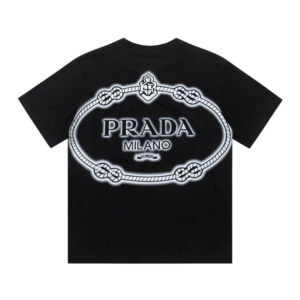 PRD T-shirt Milano Rope Logo Black